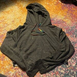 CLOAK Brand Cropped Hoodie